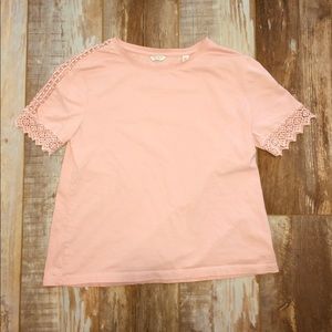 Blush pink Jack Wills top